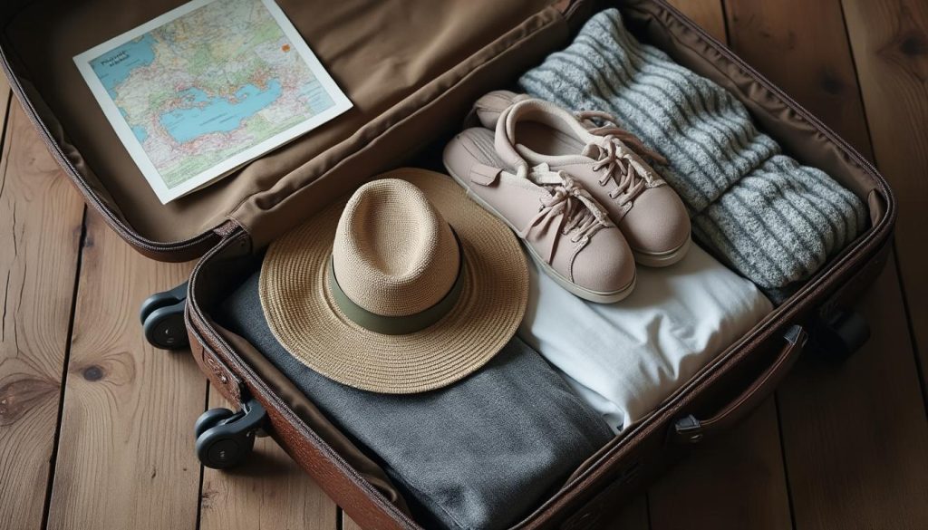 découvrez combien de tenues prévoir pour 10 jours de vacances avec notre check-list de valise pratique, pour voyager léger sans rien oublier.
