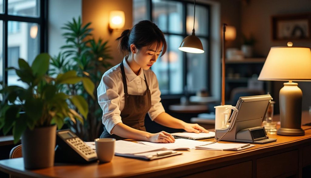 découvrez comment devenir réceptionniste en hôtellerie : les compétences clés à maîtriser, les formations recommandées et les missions principales du métier.