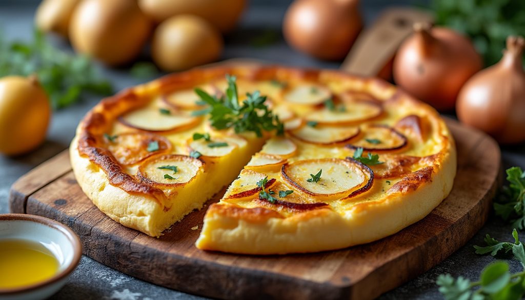 apprenez à préparer une tortilla de patatas à l'espagnole, fondante et facile à réaliser, grâce à notre recette simple et authentique.